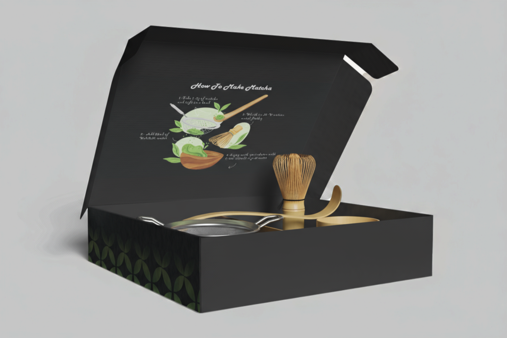 4-Piece Electric Bamboo Whisk 