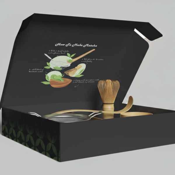 4-Piece Electric Bamboo Whisk
